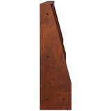  Zid za zadržavanje 4 kom. 60 x 12 x 40 cm Otporni čelik Rđa | shoptok.hr