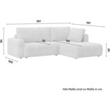 Bessagi Home Sedežna Garnitura Gia, Svetlo Siva | Shoptok.si