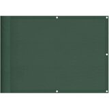  Balkonsko platno zeleno 75x700 cm 100 % poliester oxford | Shoptok.si