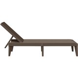  Ležaljka za sunčanje smeđa 186 x 60 x 29 cm PP | shoptok.hr