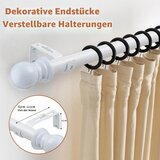 DAKEPOLE raztegljiva kotna karnisa 150–340 cm | Shoptok.si