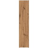 vidaXL Knjižna omara artisan hrast 36x30x143 cm inženirski les | Shoptok.si