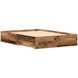  Krevetna konstrukcija Staro drvo 140 x 200 cm Konstruirano drvo | shoptok.hr