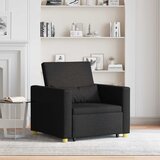 SOFA na razvlačenje Singl Crna 90 x 165 x 87 cm tkanina | Eponuda.com