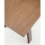 Kave Home Proširiv blagovaonski stol s dodatnom pločom s pločom stola u dekoru oraha 95x200 cm Arlen – | shoptok.hr
