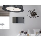 Moderna stenska ura Cup Clock NH015 (samolepilne večdelne) | Shoptok.si