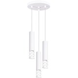 Sollux SL.1694 - visilica na sajli liro 3xGU10/10W/230V bela | Eponuda.com