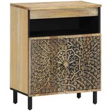 vidaXL Stranska omarica 60x33x75 cm trden mangov les | Shoptok.si