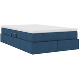  Krevet s madracem i skladištem Plava 120 x 200 cm Poliester | shoptok.hr
