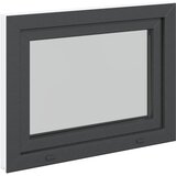  Prozor za podrum RISOR 90 x 70 cm PVC i staklo Antracit | Eponuda.com