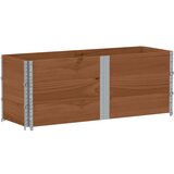 Maison Chic Vrtno korito - Greda - Cvetlični Lonec rjavo 150x50 cm trdna borovina, (21789483) Cene