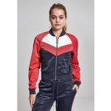 Urban Classics Ladies Short Raglan Track Jacket navy/fire red/white Cijene