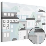  Slika - Colorful Town (1 Part) Wide 120x80 Premium Print | shoptok.hr