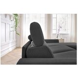 Bobochic Paris Tamno siva sklopiva kutna garnitura od samta (promjenjiva) Monaco – | shoptok.hr