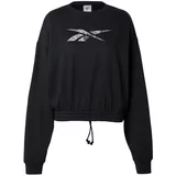 Reebok Sweater majica 'MODERN SAFARI' siva / crna / bijela