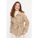 Trendyol Coat - Brown - Puffer