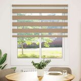 vidaXL Zavjesa zebra 135x150 cm širina tkanine 130,9 cm poliester | shoptok.hr