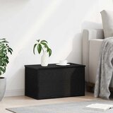  Kutija za spremanje s pohranom Crni hrast 60 x 35 x 35 cm | Eponuda.ba