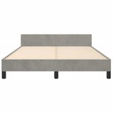  Okvir za krevet bez madraca svjetlosivi 140x200 cm baršunasti | shoptok.hr