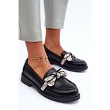 S. BARSKI Leather Women's Loafers Black S.Barski HY42-330 | Shoptok.si