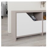 Hanah home cipelarnik nexus shoe cabinet light mocha white | ePonuda.com