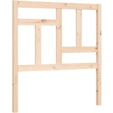  Kreveta s uzglavljem 90 x 200 cm od masivnog drva | shoptok.hr