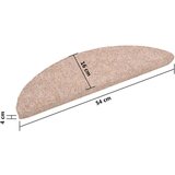  Samoljepljivi otirači za stepenice 10 kom smeđi 56x17x3 cm | shoptok.hr
