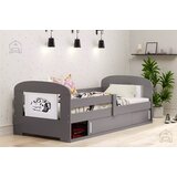 BMS Group Otroška postelja Filip-1 - 80x160 cm - grafit | Shoptok.si
