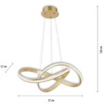 PAUL NEUHAUS 8291-12 - led luster na sajli melinda, prigušiva, LED/30W/230V | Eponuda.com