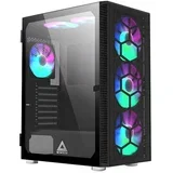 X3 GLASS Midi Tower Black