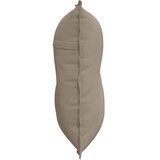  Jastuk za leđa Sivo-smeđa 80 x 50 cm Mikrofiber tkanina | shoptok.hr