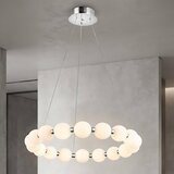 Toolight viseća LED svjetiljka G183-CP 58 cm, 46 W, 4000 K, krom | shoptok.hr