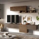 LC Mobili Moderna zidna TV jedinica visine 205 cm - INFINITY 2.0 900002MC-BRMR u
