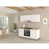 Marinelli Cucine Montažna kuhinja Clara (Širina: 180 cm, Bijela, S električnim uređajima, Mat) | shoptok.hr