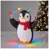  LED spoljašnja božićna dekoracija 25xLED/2xAA 21 cm IP44 pingvin Cene
