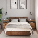 vidaXL Nočna omarica 2 kosa artisan hrast 44x45x60 cm inženirski les | Shoptok.si
