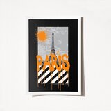 Wallity Poster France Paris-1995, 50x70 cm | Eponuda.ba