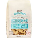 Rummo Mezzi Rigatoni No. 51, brez glutena - 400 g Cene
