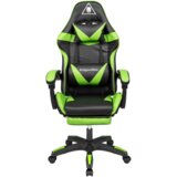  Kruger&Matz GX-150 crno-zelena gejmerska stolica | shoptok.hr