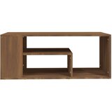  Stolić za kavu boja smeđeg hrasta 100x50x40cm konstruirano drvo | Eponuda.com
