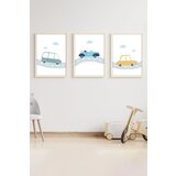 Wallity uramljena slika Huhu151, 35x50 cm , 3 dela | ePonuda.com