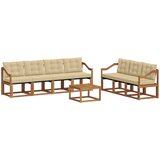  Set vanjskih sofa 8 kom. Prirodna i bež | shoptok.hr