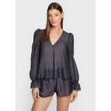 Undress Code Bluza Breakfast In Bed 489 Modra Relaxed Fit