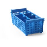  Košara za Jedilni Pribor, Modra, 425x205x150mm | Shoptok.si
