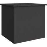  Zunanja shranjevalna škatla Črna 55 x 50,5 x 50 cm Jeklo, (5000273176) | Shoptok.si