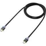 SpeaKa Professional HDMI priključni kabel sa LED [1x HDMI-utikač 1x HDMI-utikač] 5 m crn Cijene