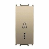 Panasonic Taster zvona zlatni 1M poklopac mehanizma sa tinjalicom 16A WVTR1020-4DR EU2 Thea Modular Cene