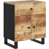  Noćni ormarić 50x33x60 masivno drvo bagrema i konstruirano drvo | shoptok.hr