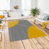 Conceptum Hypnose tepih Woopamuk310, 80x150 cm, žuto-sivi | ePonuda.com