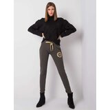 RELEVANCE Sweatpants-RV-DR-5992.71-dark khaki | Shoptok.si